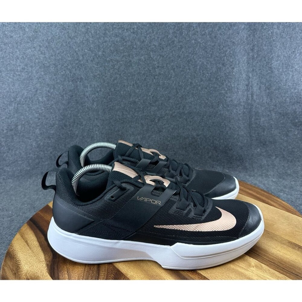 Nike Womens Court Vapor Lite DC3431-033 Black Running Sneakers Sz 10.5 Worn Once